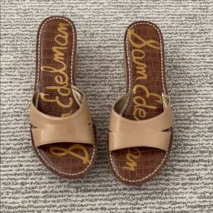 Lightly worn tan Sam Edelman heels